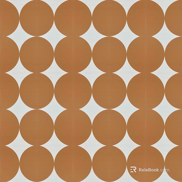 Warm Brown Geometric Pattern Decorative Wallpaper texture
