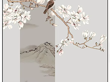 flower-and-bird painting texture (ID:ffaeh002016)