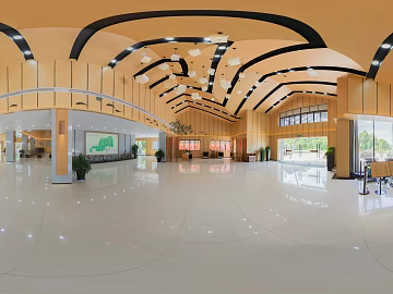 Indoor Visitor Center Lobby Day HDR Map texture (ID:ffach043746)