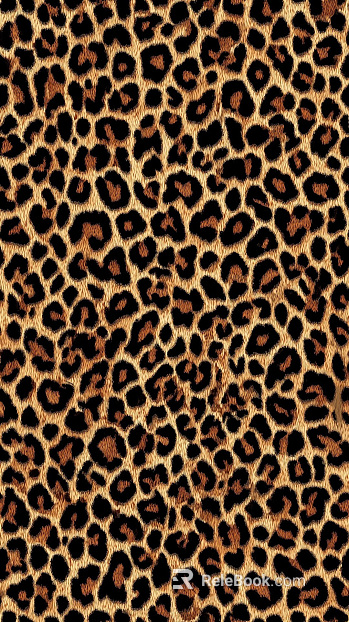 Deep beige leopard texture texture