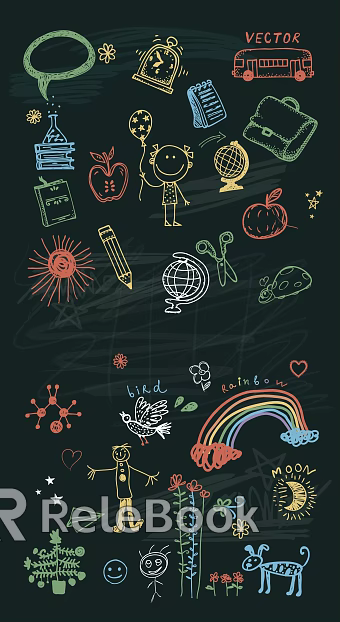 blackboard painting texture