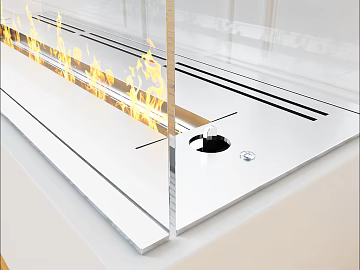 Brilliant Face Stainless Steel Fireplace Metal Panel texture (ID:ffaeh885984)