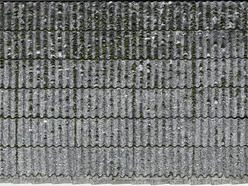 Grey asbestos tile roof building materials texture (ID:ffaeh541876)