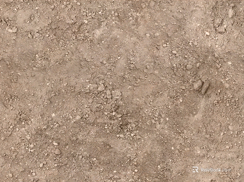 Land surface dry soil mountain body texture
