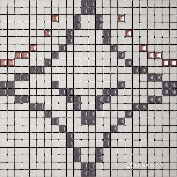 ceramic mosaic texture
