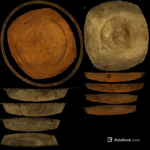 Yellow gray old wooden plate desktop decoration texture