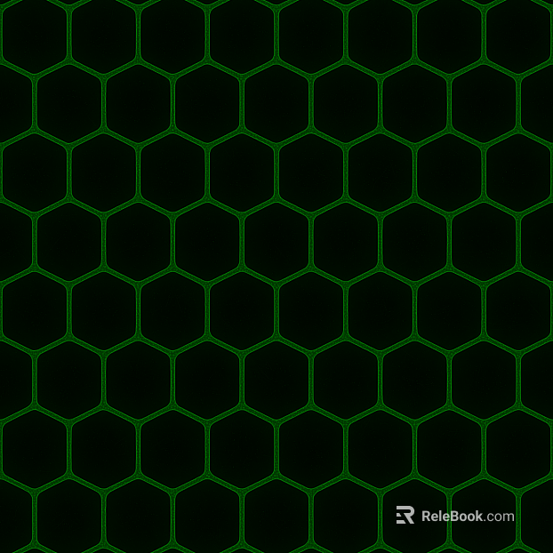 Green honeycomb geometric wallpaper background wall texture