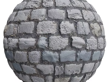 Stone Paving PBR texture (ID:ffach407981)