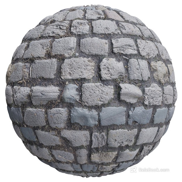 Stone Paving PBR texture