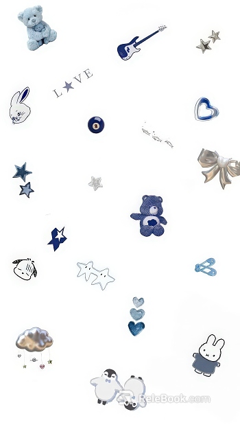 Children's Wallpaper Stickers texture