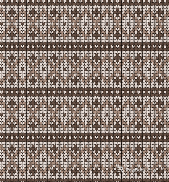 knitted wool printed fabric texture