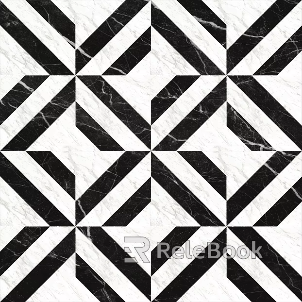 marble parquet marble black and white texture