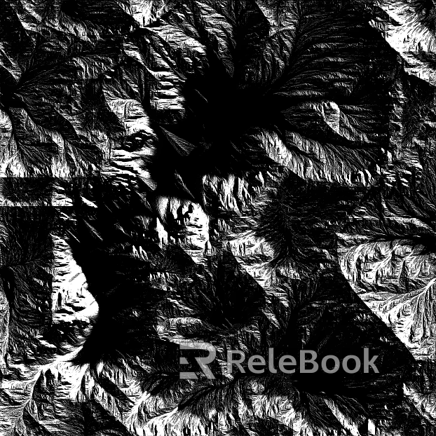 Black and White Bump texture