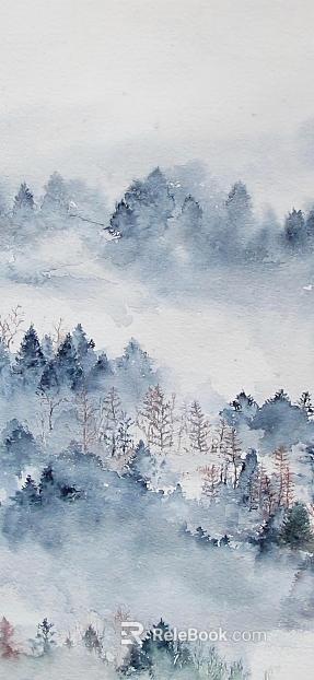 landscape painting texture
