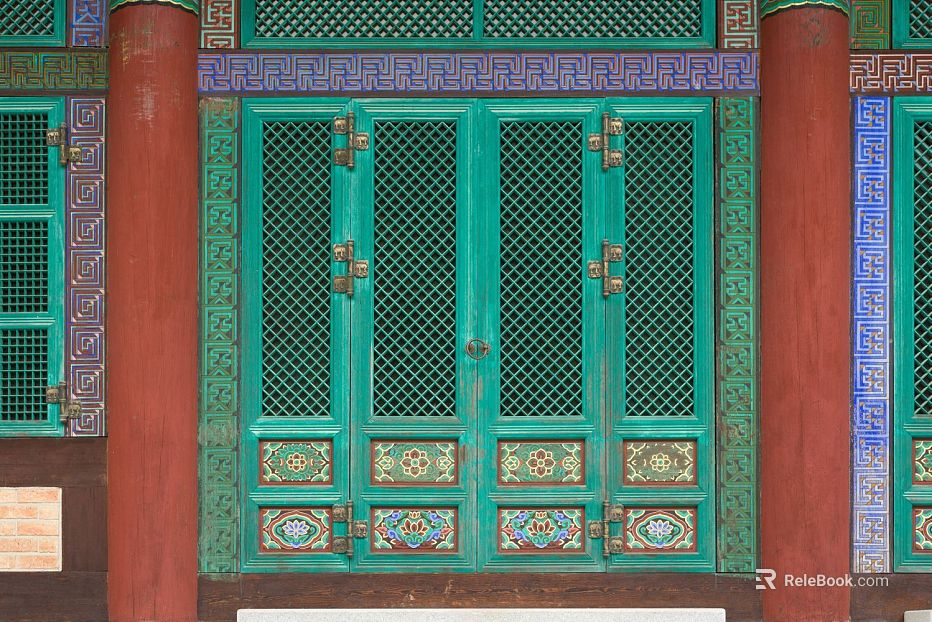 Wooden door texture