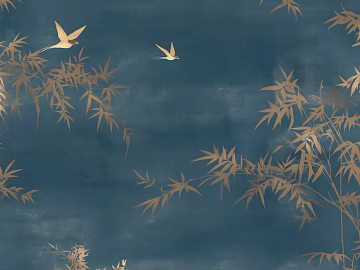 New Chinese Style Mural Decorative Painting texture (ID:ffach847560)