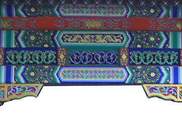Green painted solid wood beam frame texture (ID:ffaeh465089)