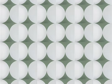 Tile solid white round texture (ID:ffajg67398)