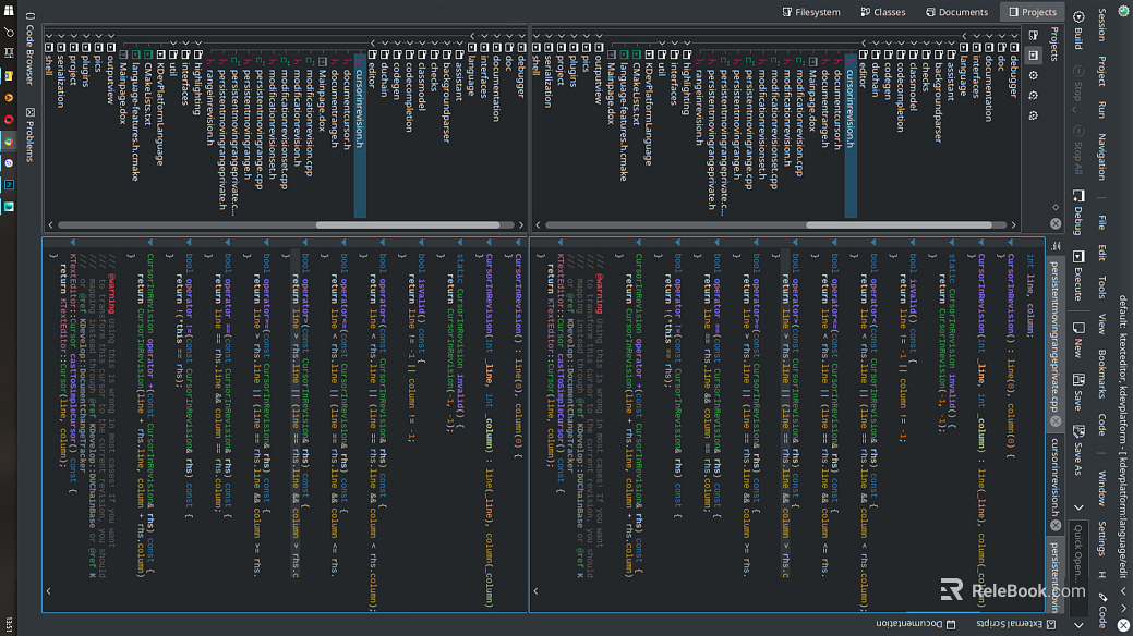 Screen material texture