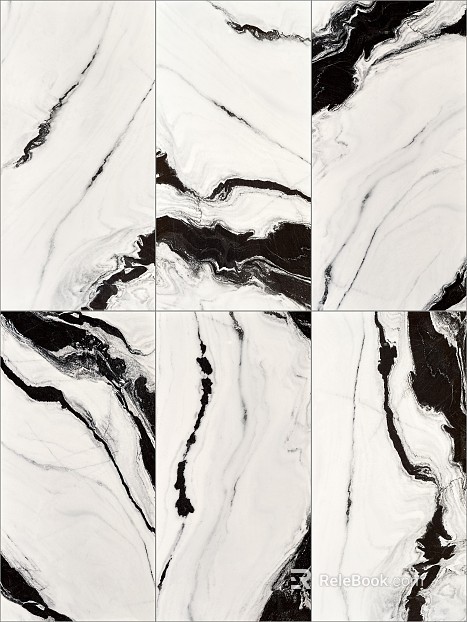 Water pattern marble ink pattern black and white marble texture