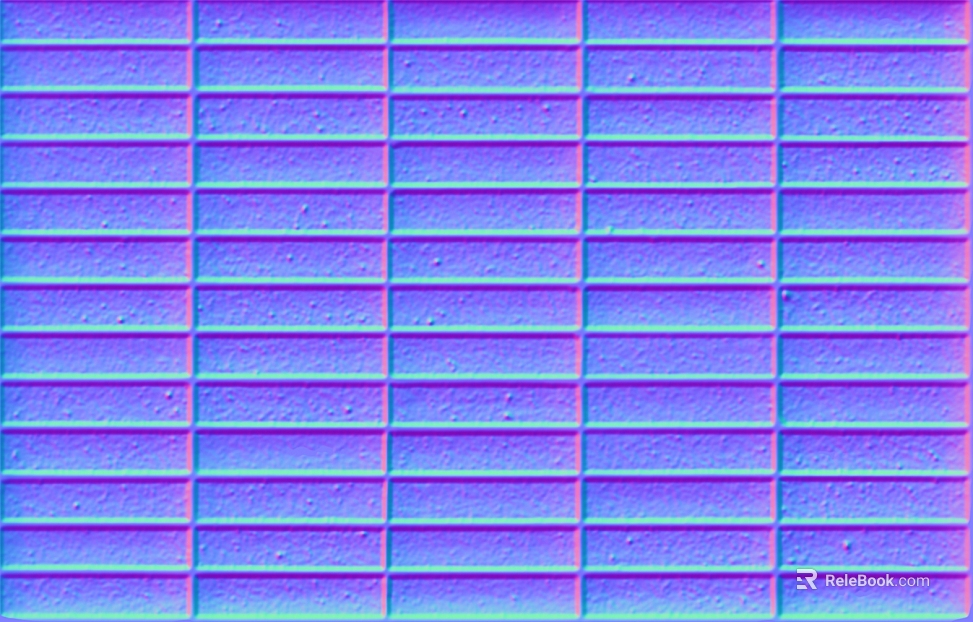 Purple powder gradient strip antique brick wall texture