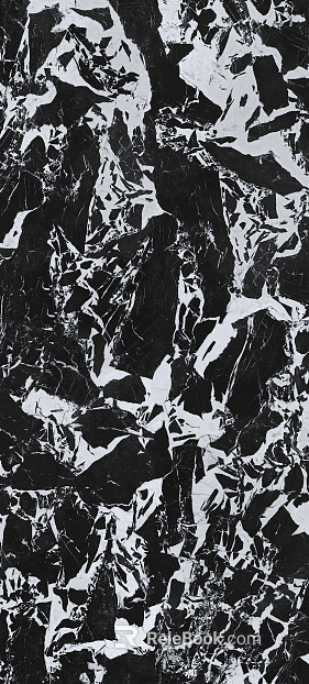 Stone Marble Black and White Bulgari texture