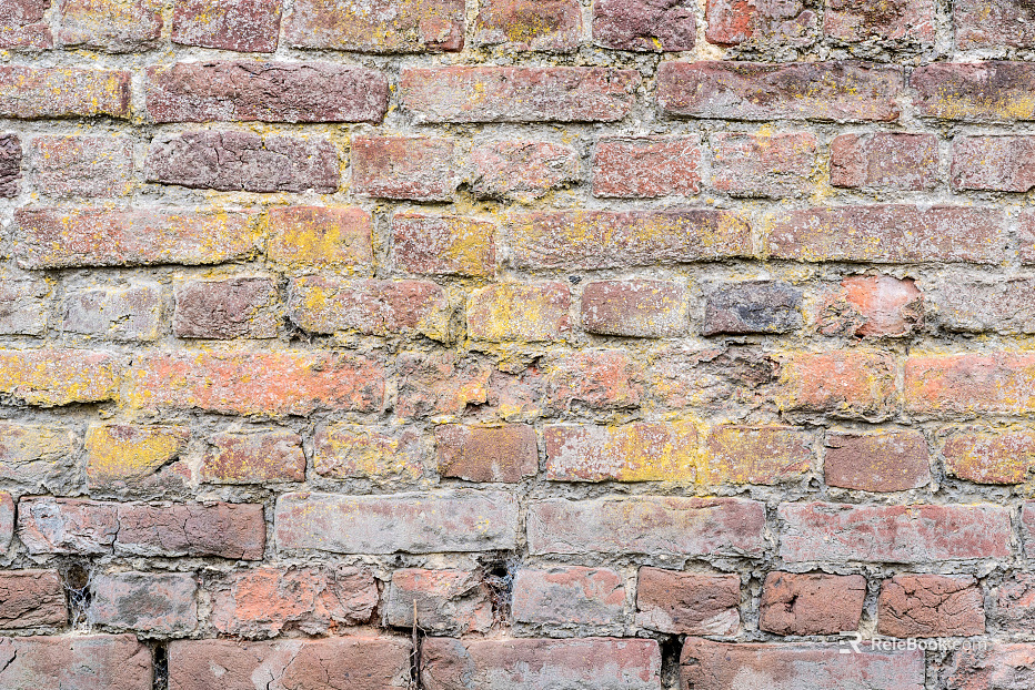 Modern old-fashioned red brick wall industrial wind brick wall dilapidated brick wall texture