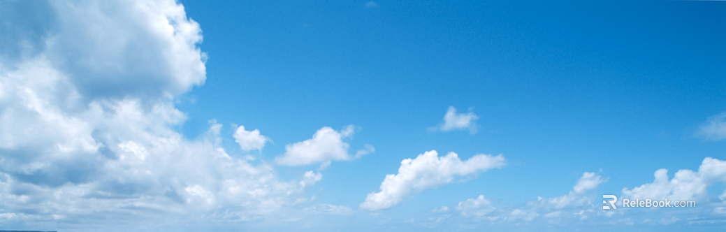 blue sky and white clouds texture