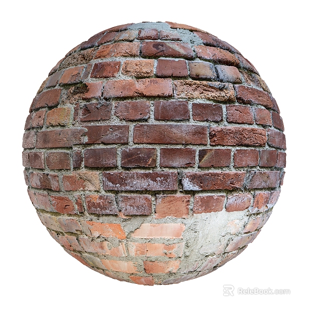 Brick wall PBR texture