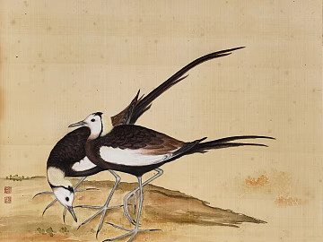 Modern New Chinese Animal Painting 3d model