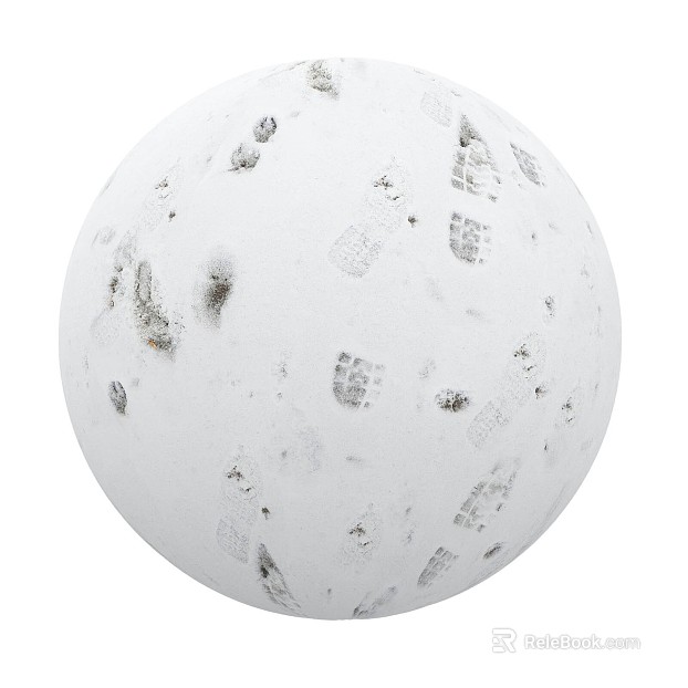 Snow PBR texture