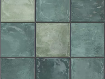 Modern Simple Green Square Glazed Tile 3d model