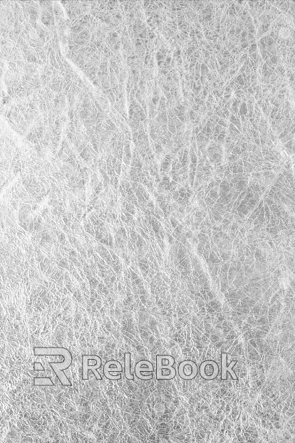 Silver foil texture