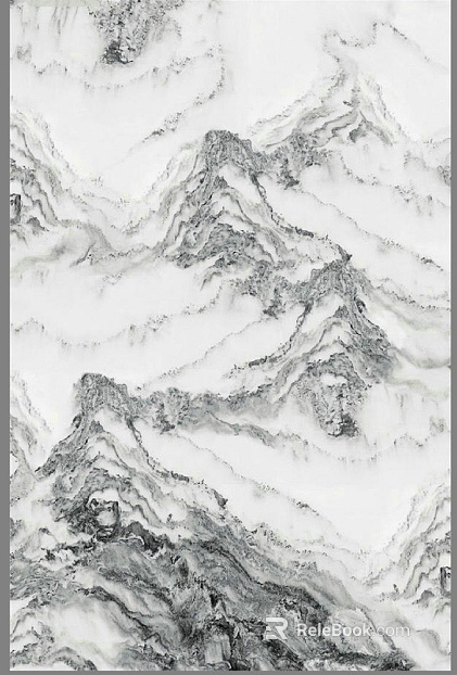 Landscape marble ink landscape rock plate vertical width texture
