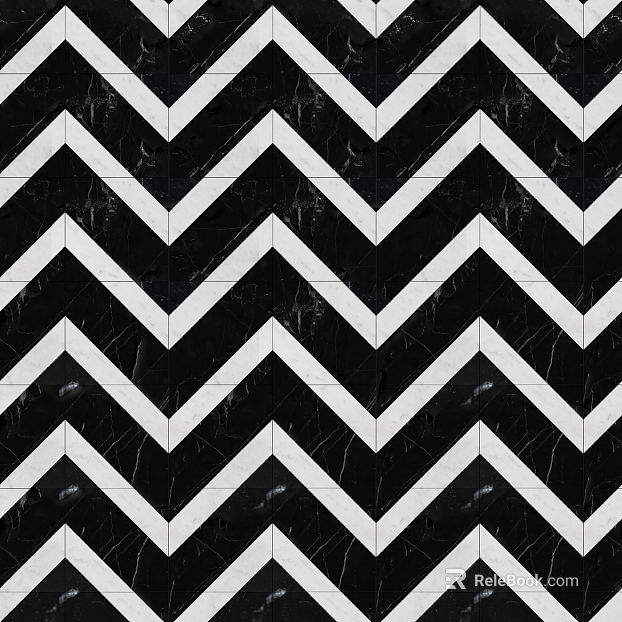 Marble pattern pavement texture