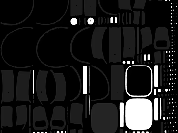 Black and white geometric bump map decorative background texture (ID:ffaeh551296)
