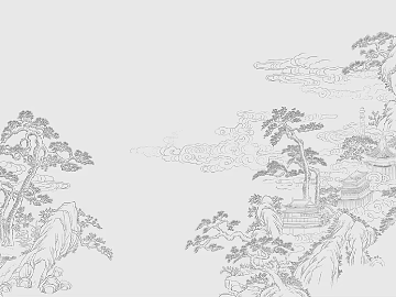 chinese landscape painting texture (ID:ffach934954)