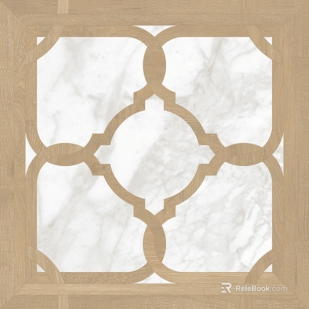 Light stone wood mosaic texture