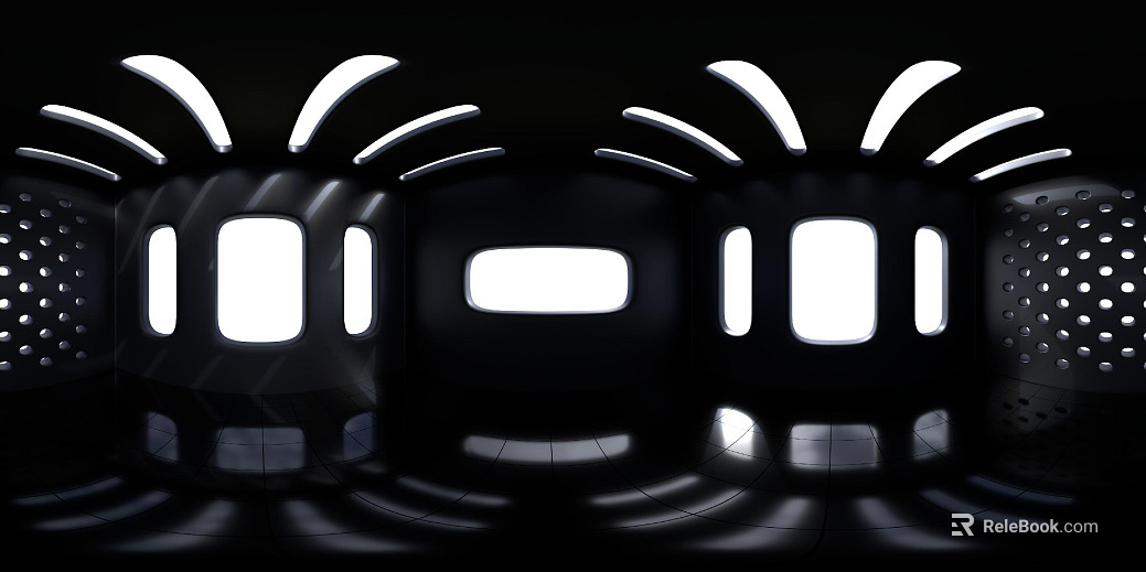 Indoor studio fill light HDR light HDR texture