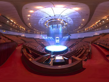 Indoor Arena Space HDR 3d model