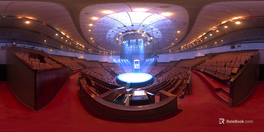 Indoor Arena Space HDR texture