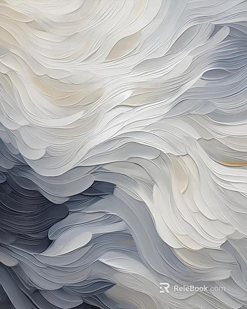 three-dimensional physical painting texture