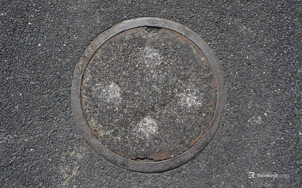 manhole cover texture