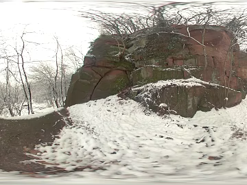 Outdoor Winter Snow Forest HDR texture (ID:ffabg31731)