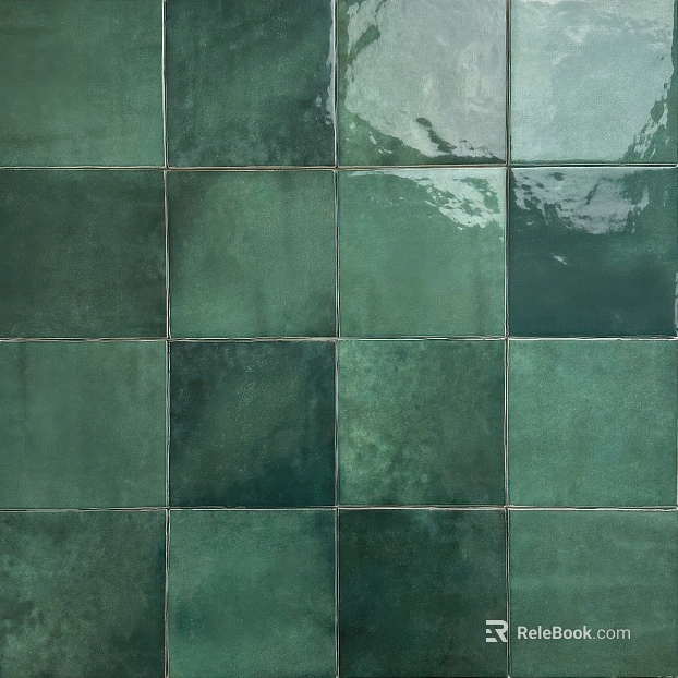 Green Plaid Tile texture