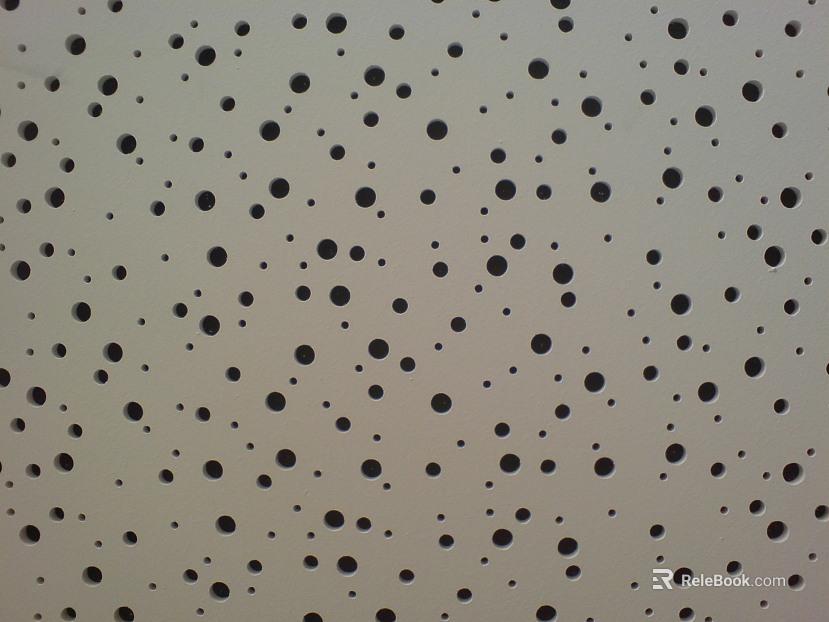 Perforated plate texture