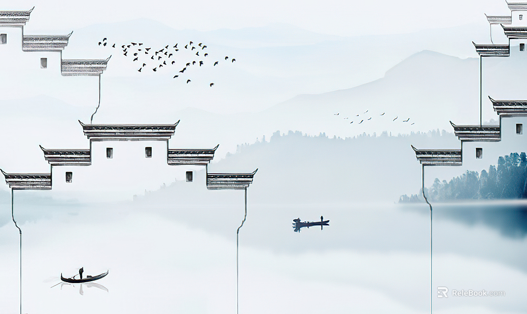 landscape painting texture