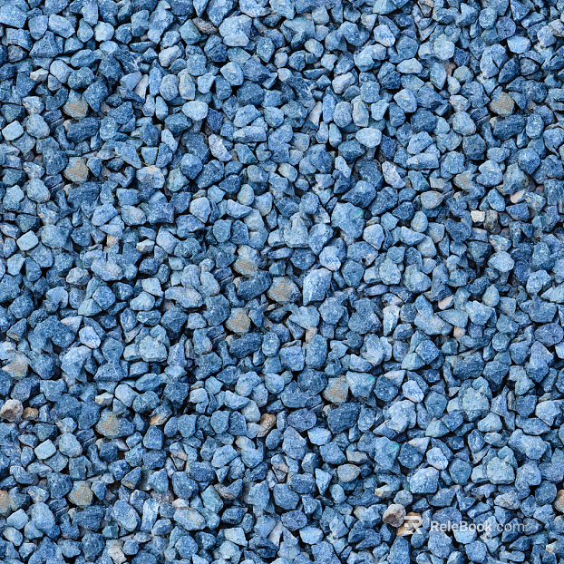 Chinese-style Japanese-style macadam pavement but ecological macadam loose pavement texture