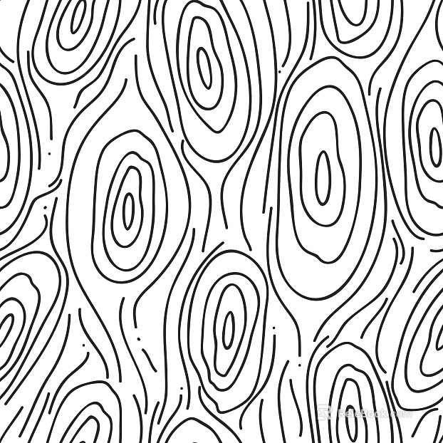 Black and white abstract wood grain decorative pattern texture