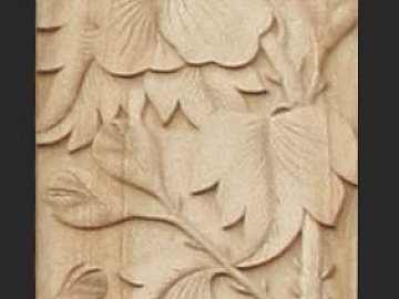 Wood Carved Wood Grain Metal Carved Plate texture (ID:ffajg11145)